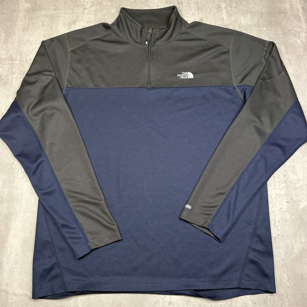 The North Face Flight Series VaporWick Men's L 1/4 Zip Colorblock Pullover